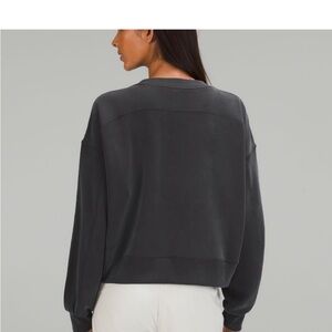 Lululemon soft-stream perfectly oversized crewneck scuba hoodie